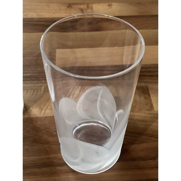 3 Cristal D'Arques Durand Highball Glasses Set Elegant Frosted Drink Tumblers - Picture 10 of 10